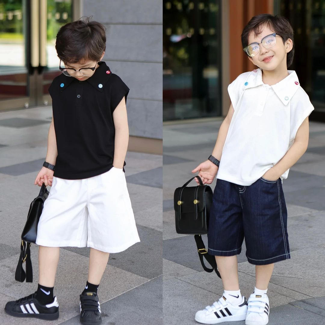 【现货】伟伟同款【只对你有感觉】2025夏季新品百搭polo领背心WW0800