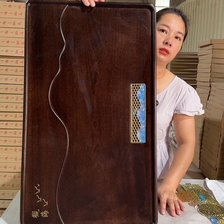 花梨木茶盘72*42尺寸