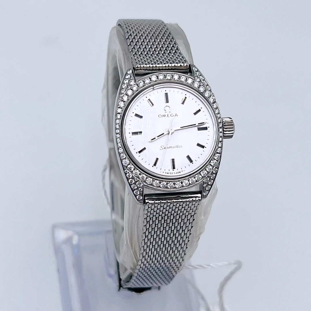 95新 Omega/欧米茄 欧米茄40466手动机械瑞士名表