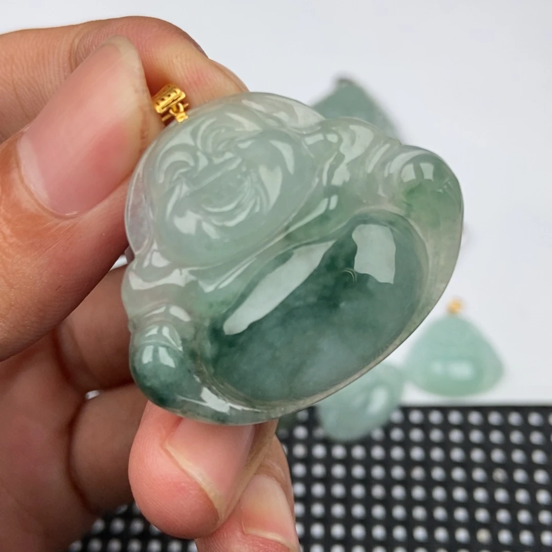 翡翠未镶嵌颈饰吊坠