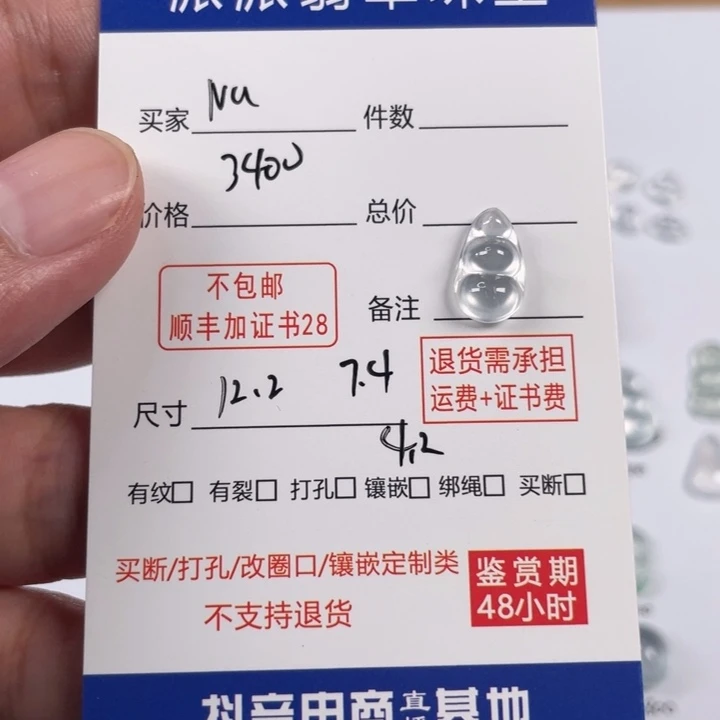 颈饰未镶嵌翡翠N****e