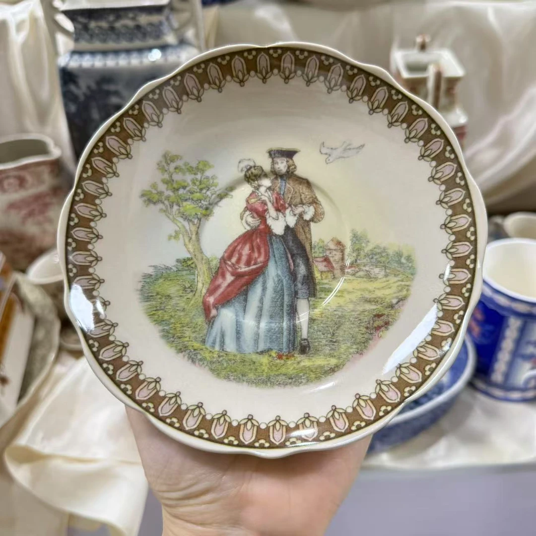 欧洲名画 cz 咖啡杯碟