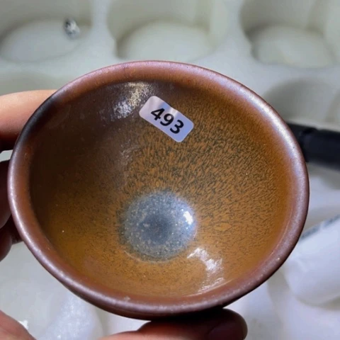 茶盏原矿原釉柴烧建盏
