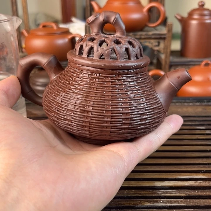 茶壶紫砂原矿紫砂手工制作