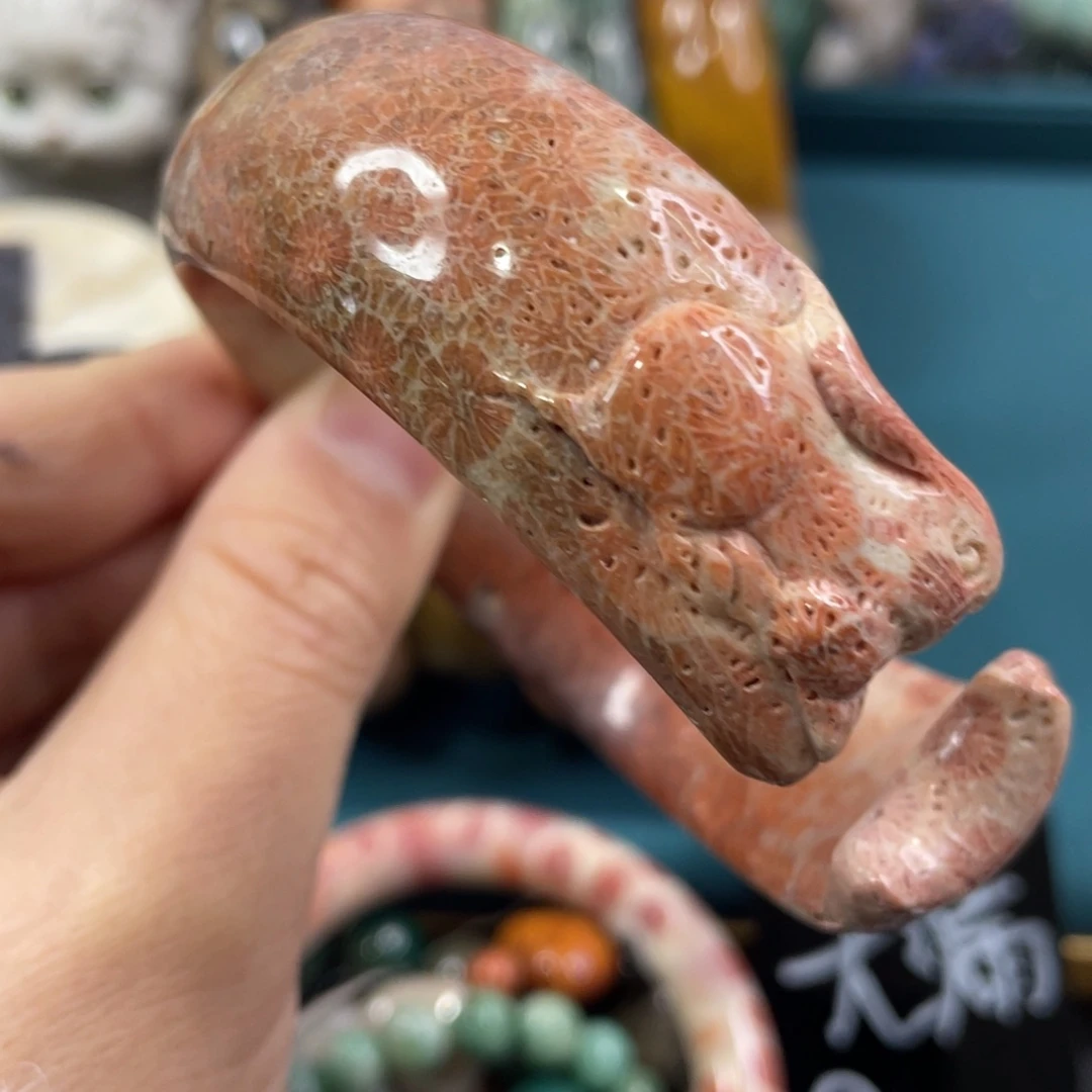 未镶嵌手镯硅化玉