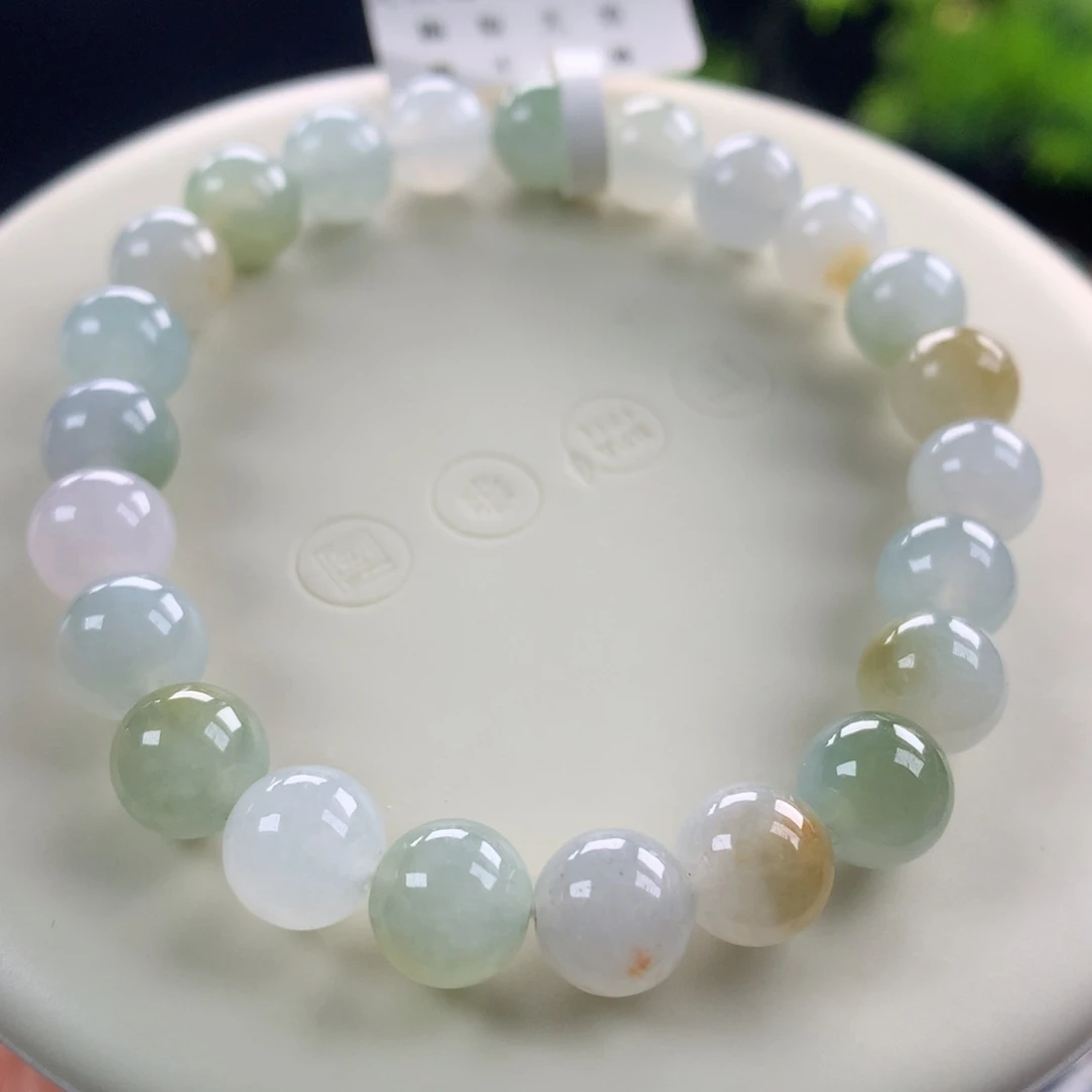 翡翠未镶嵌手链81号卡8