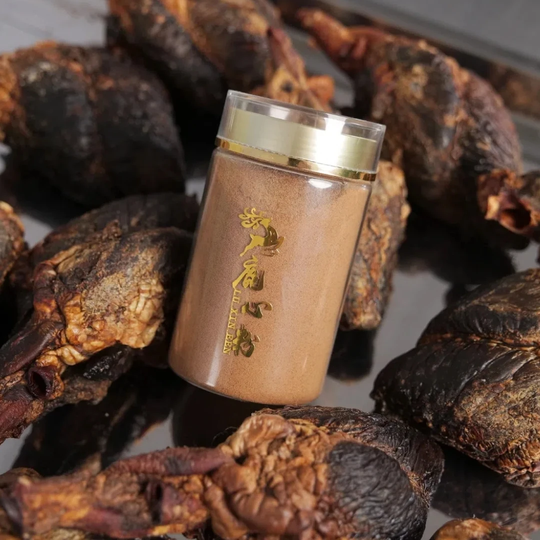 鹿心粉 代客打粉现场打粉 梅花鹿之乡原产地发货