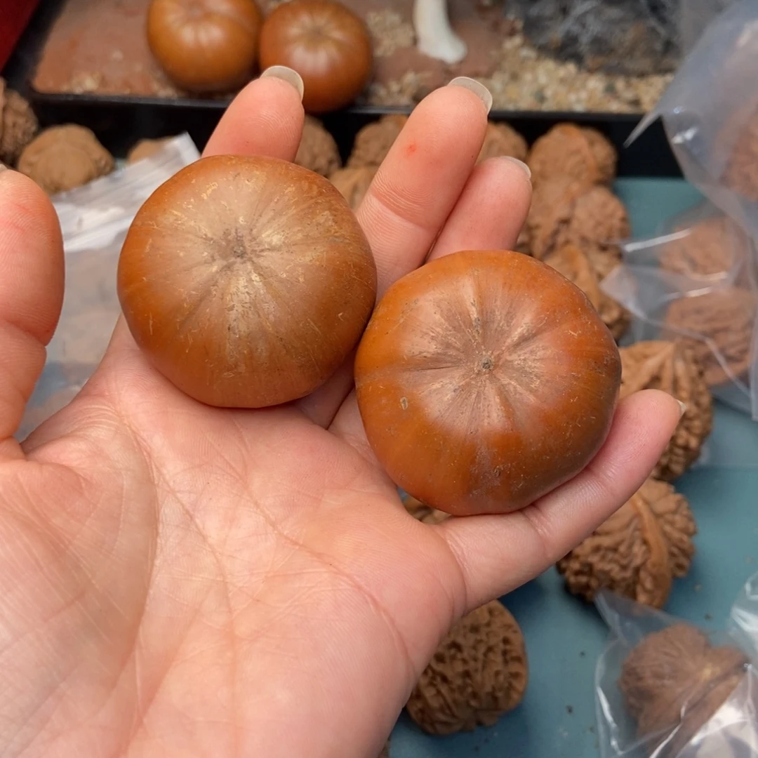 忆***凡文玩核桃吊坠风流果58