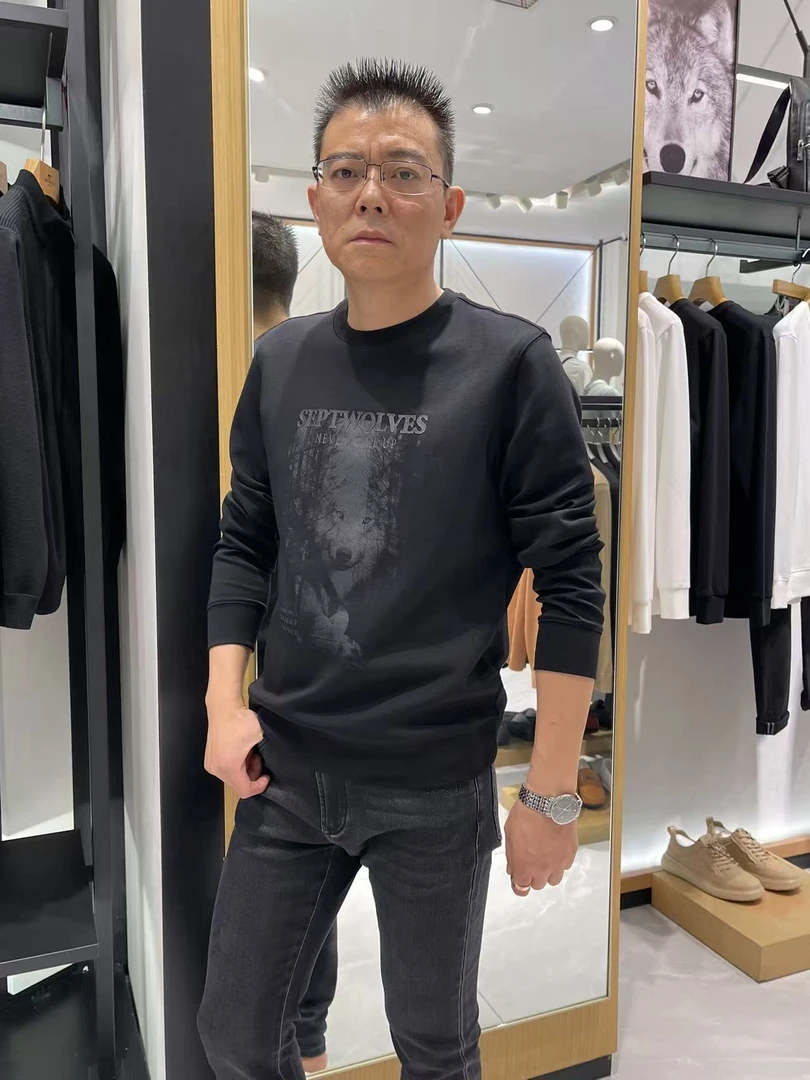 Septwolves/七匹狼24年秋冬宠粉款卫衣（3412）