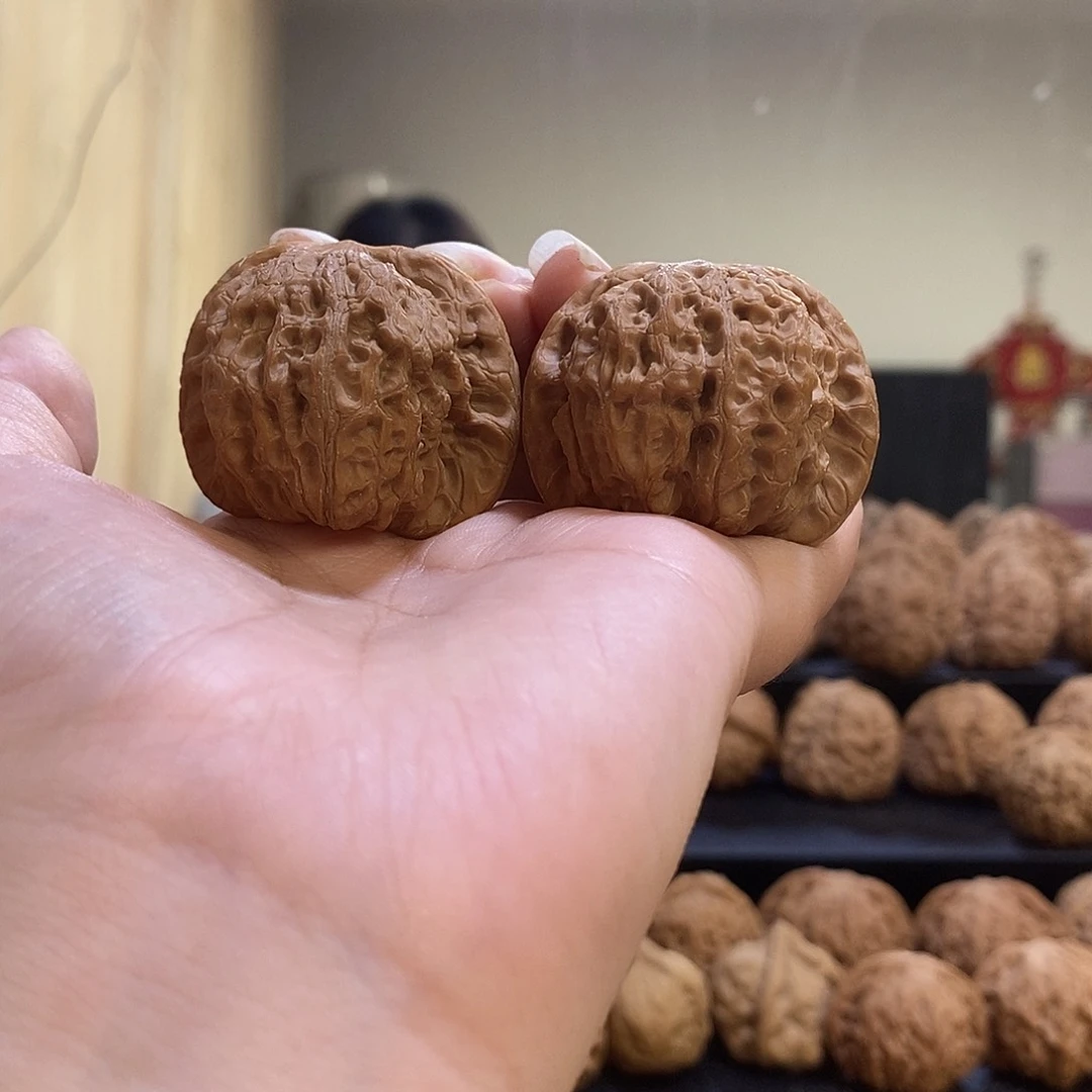 把件文玩核桃39➕血麒麟有修