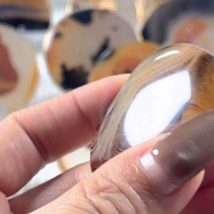 玛瑙/玉髓合金颈饰