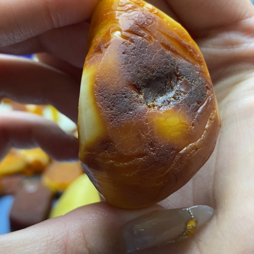 定制蜜蜡未镶嵌传世琥珀蜜蜡定制