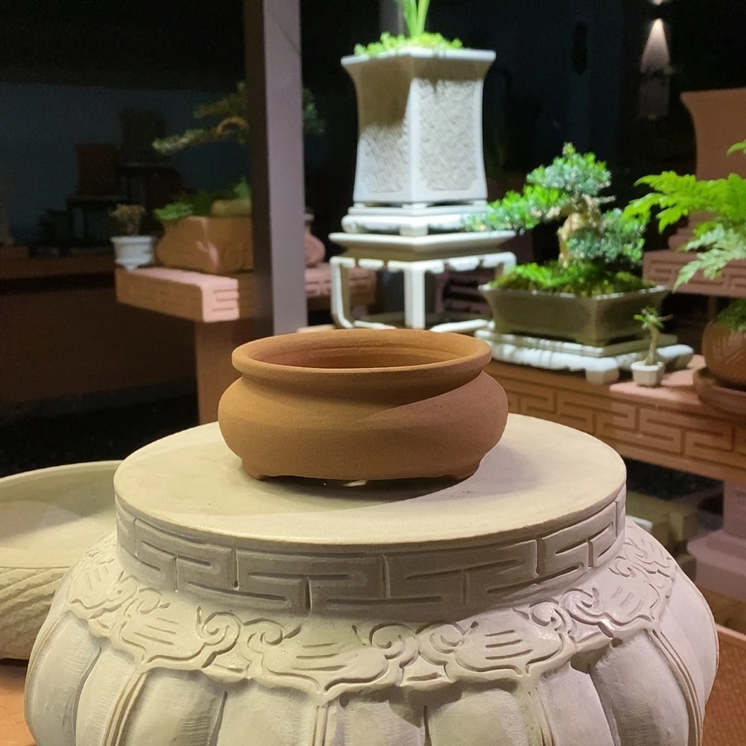 品格石器石头花盆