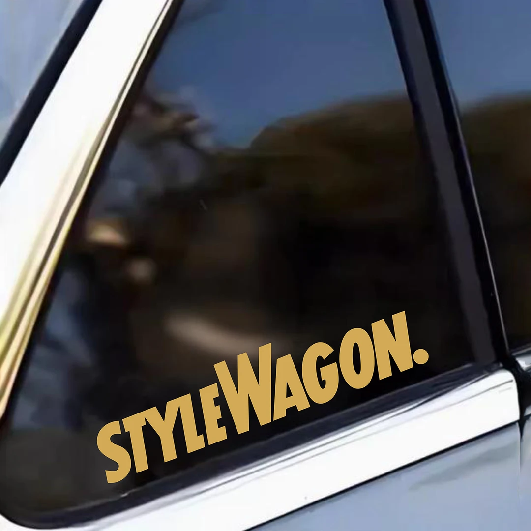 旅行英文侧窗后窗装饰车贴STYLEWAGON改装潮流三角窗车尾汽车贴纸