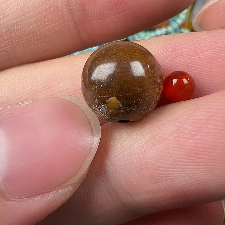 南红玛瑙未镶嵌配饰卡11.4