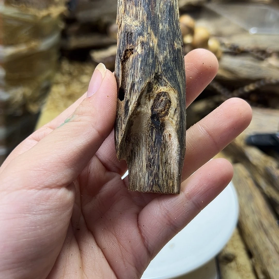 木绿奇楠虫漏21克