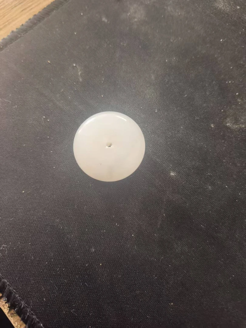 白玉平安扣温润精美男女均可佩戴时尚玉石挂件