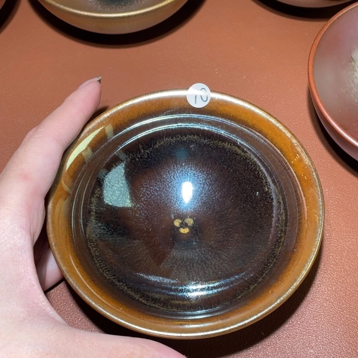 风***滴茶盏纯手工柴烧建盏70
