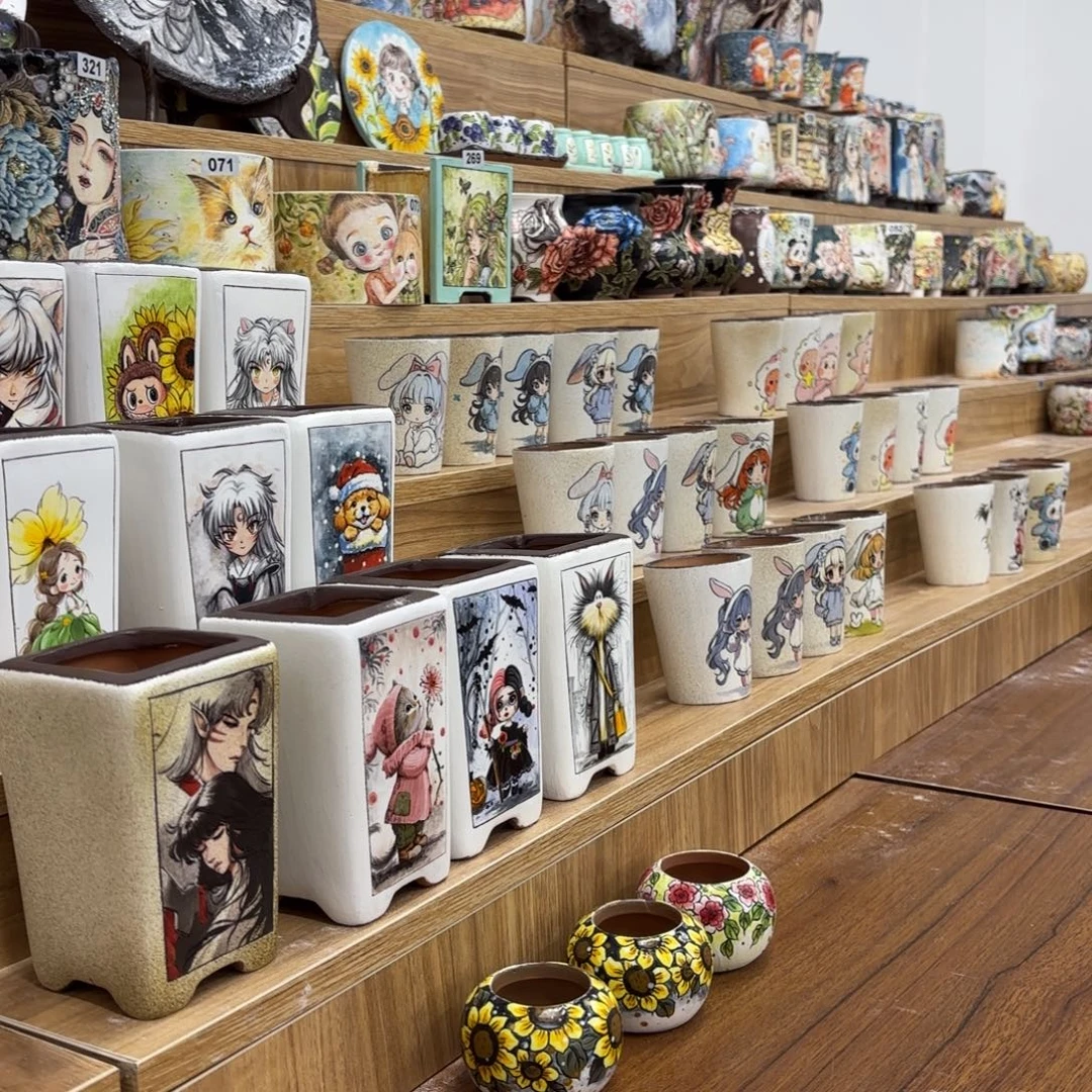 手绘花盆ggggggghhhhh