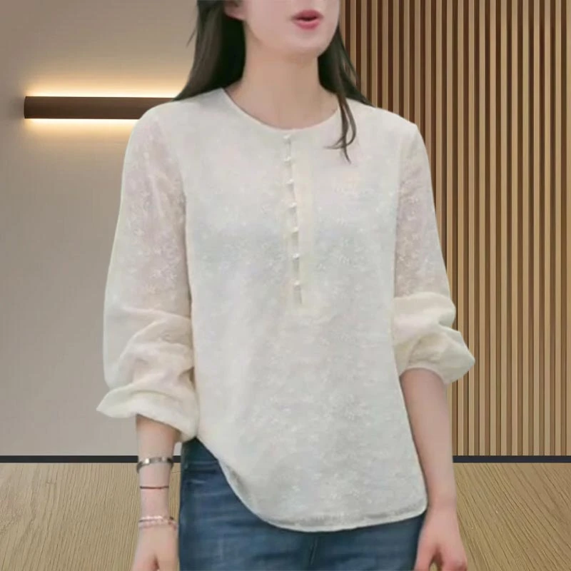 上衣长袖小众时髦气质洋气女装2025年春秋季新款衬衫设计感休闲风