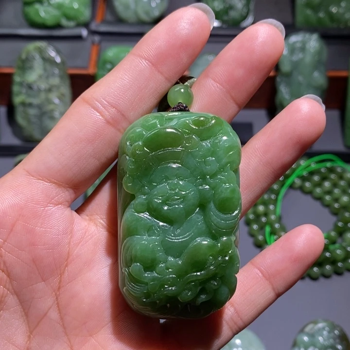 和田玉挂件未镶嵌