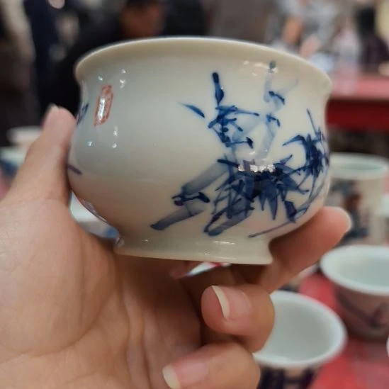 柴窑烧制主人杯一个