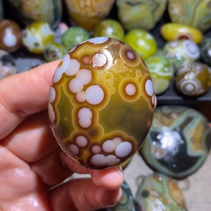 未镶嵌玛瑙/玉髓珠宝半成品14