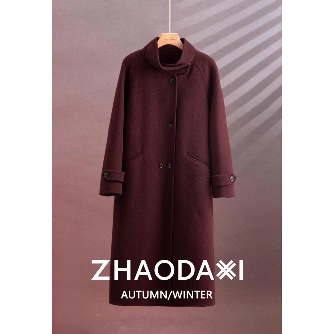 【赵大喜】现货！奥黛丽大衣 | 100羊毛 柔焦绒感 软糯Q弹