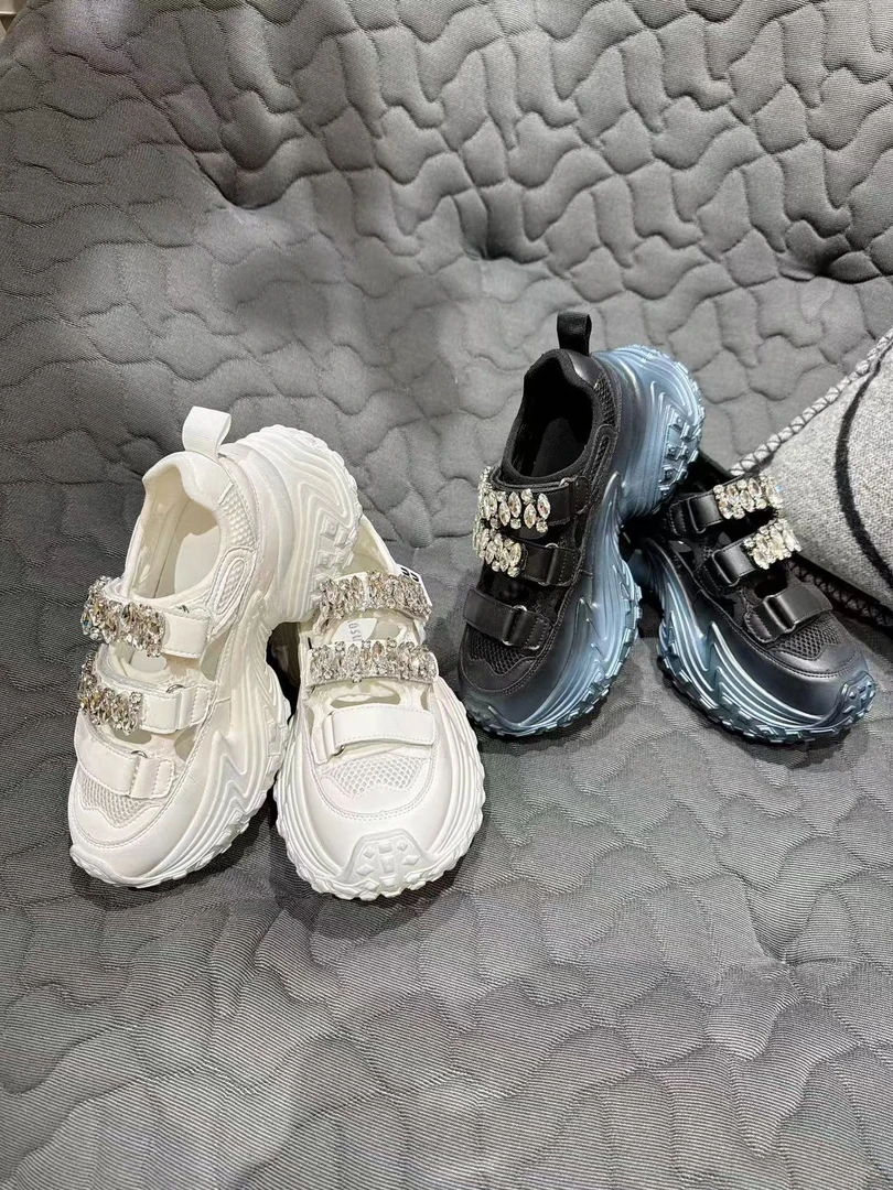 【HeiPa】安暖家【M家钻钻老爹】ins潮走秀厚底休闲老爹鞋运动复古