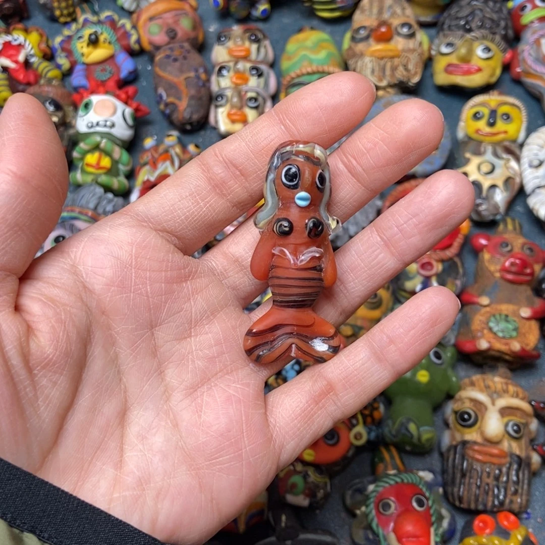 琉璃颈饰小美人鱼