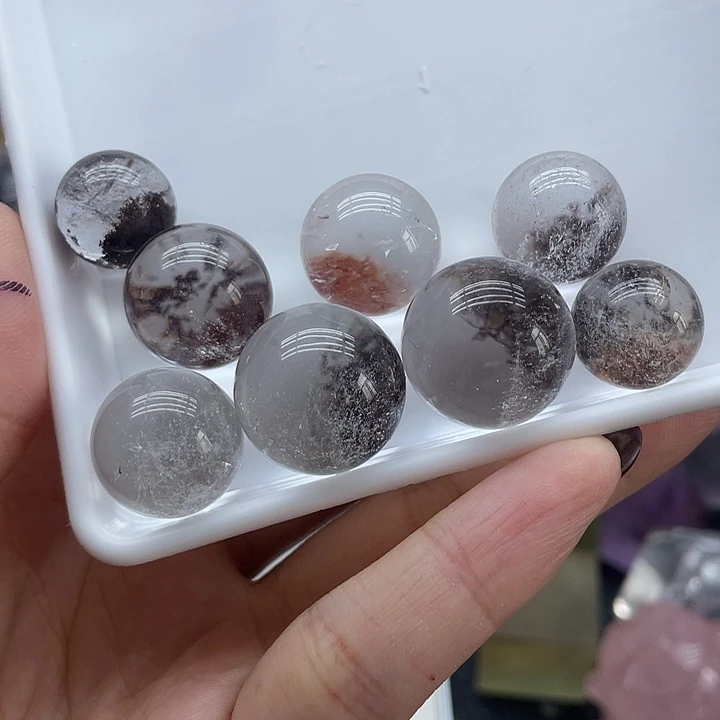 未镶嵌水晶珠宝半成品21幽灵球（巨漏价）