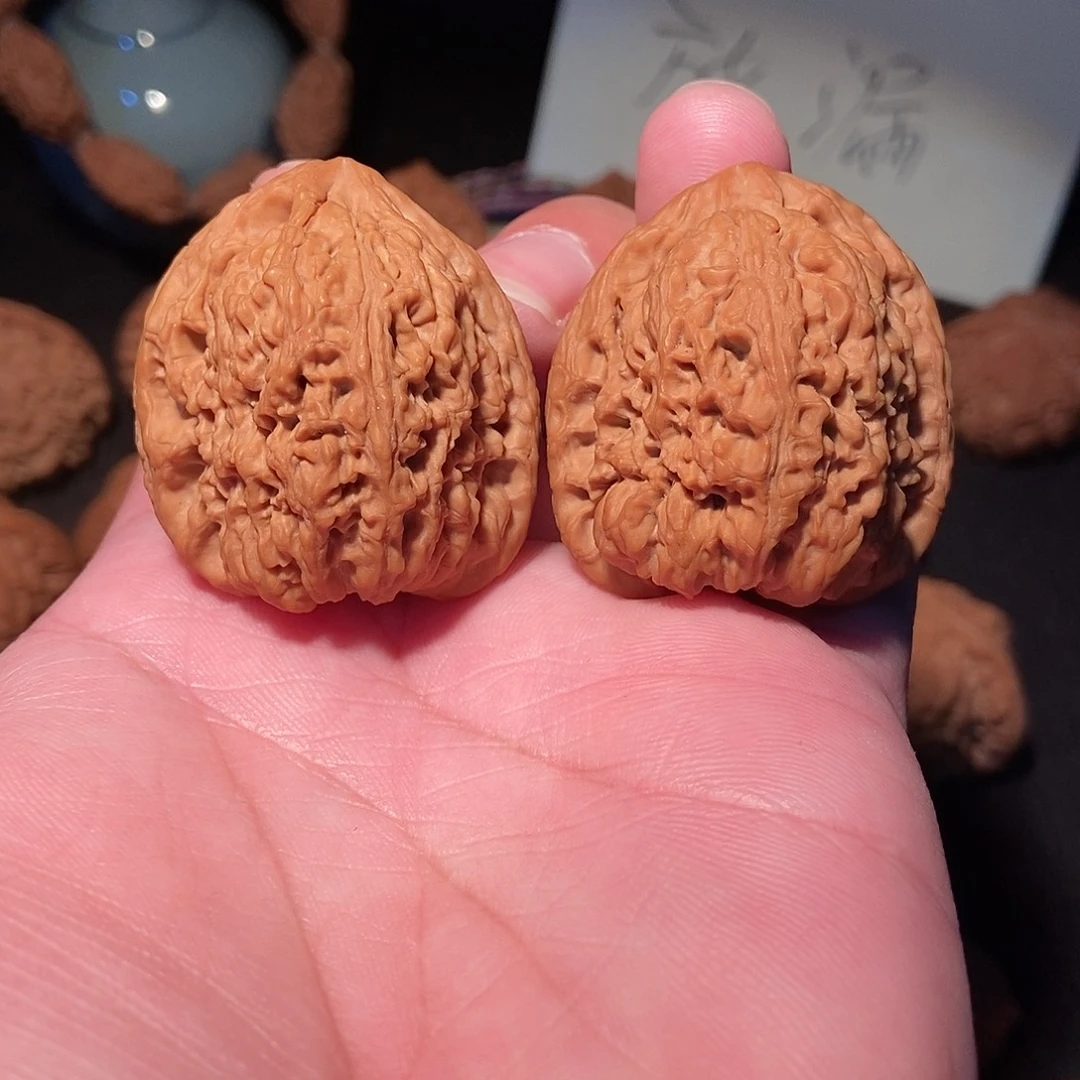 文玩核桃把件高炮南疆石