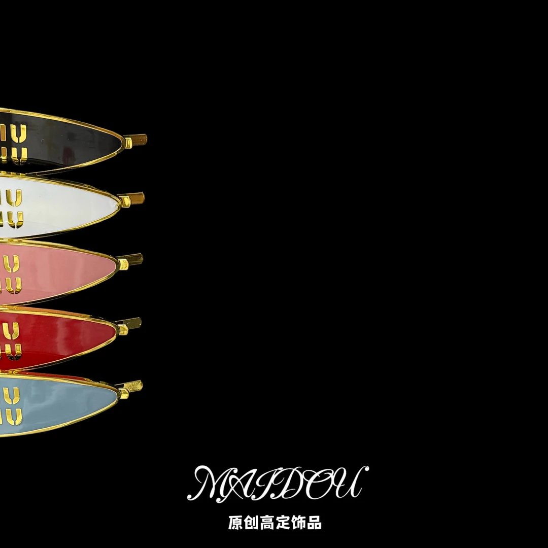 X-MAIDOU原创妹妹滴油水滴侧边夹