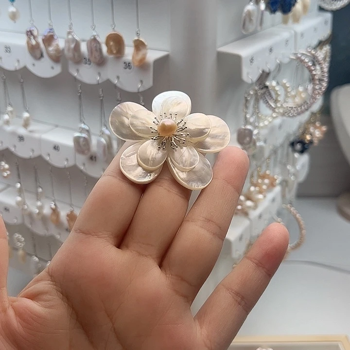 淡水珍珠未镶嵌发饰