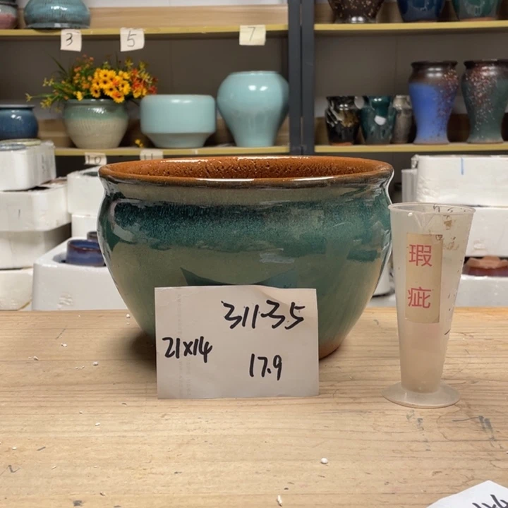 紫砂花盆多肉花盆微瑕35