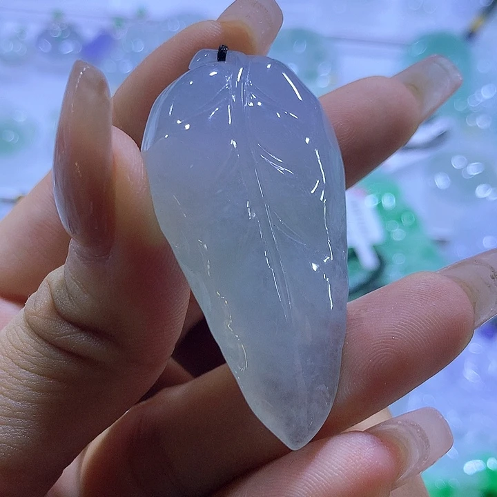 翡翠未镶嵌颈饰天然翡翠A货吊坠