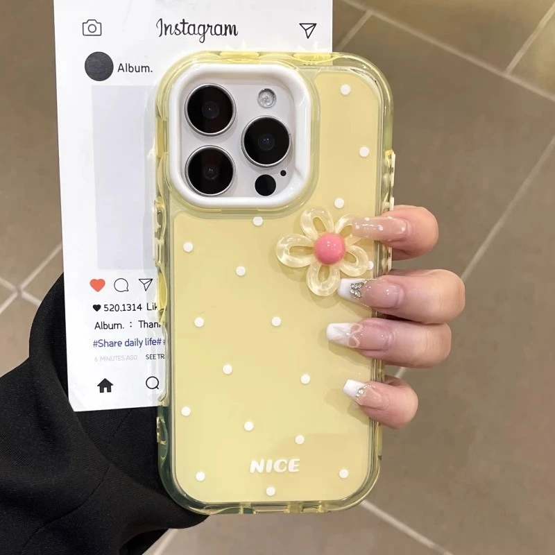 MINICASE | 彩色炫彩双色手机壳多巴胺波点diy彩虹简约可爱超萌女