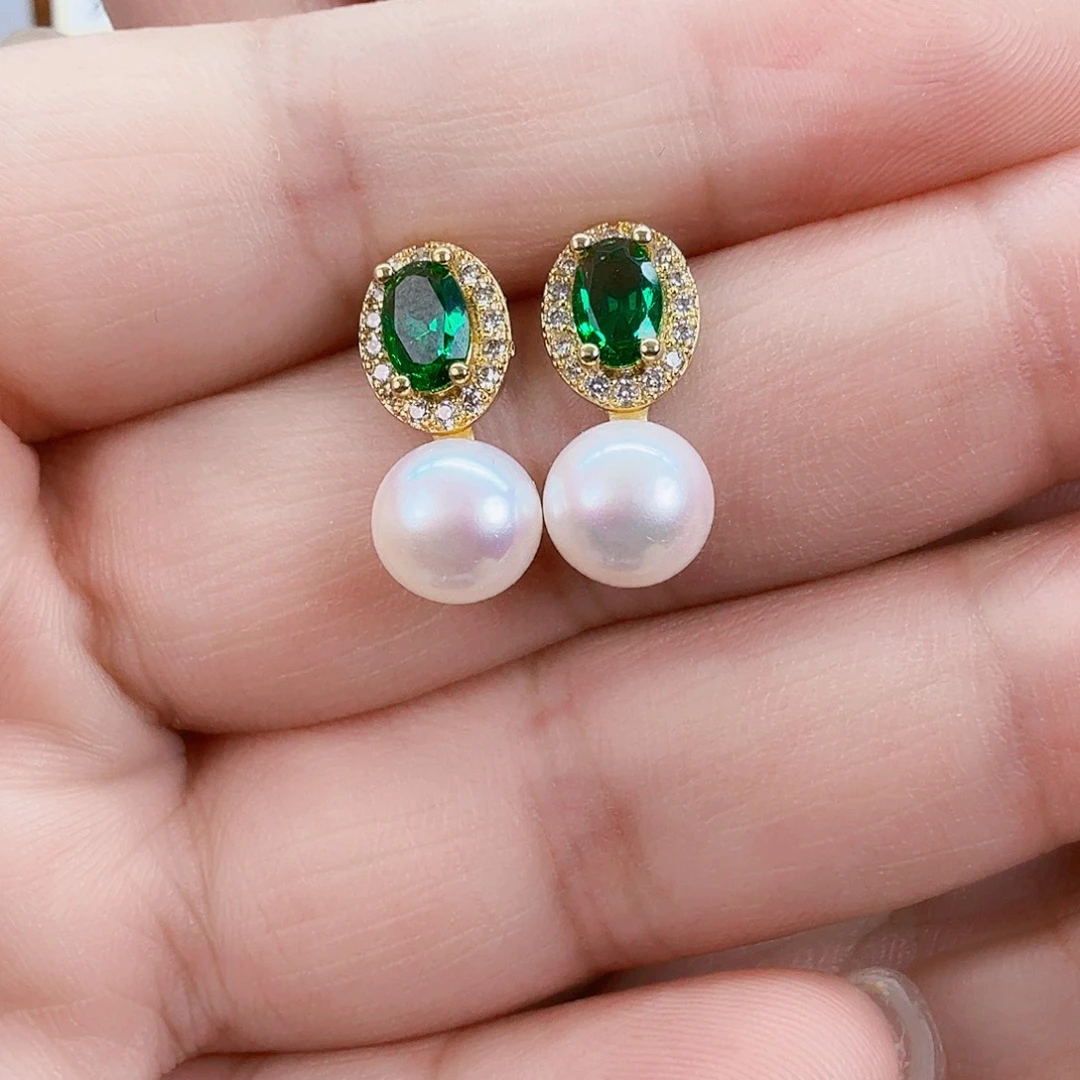 未镶嵌耳饰淡水珍珠