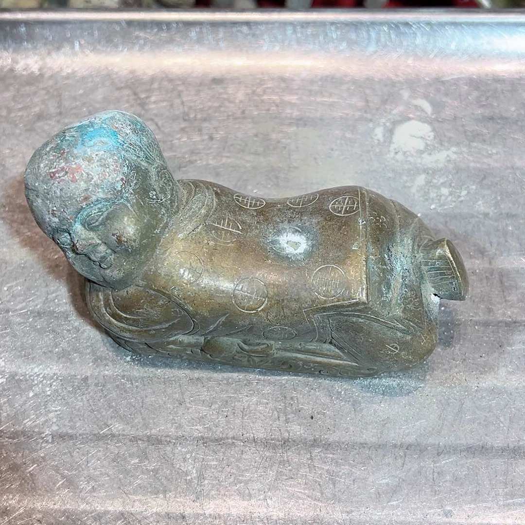 大*?黄铜摆件工艺品，