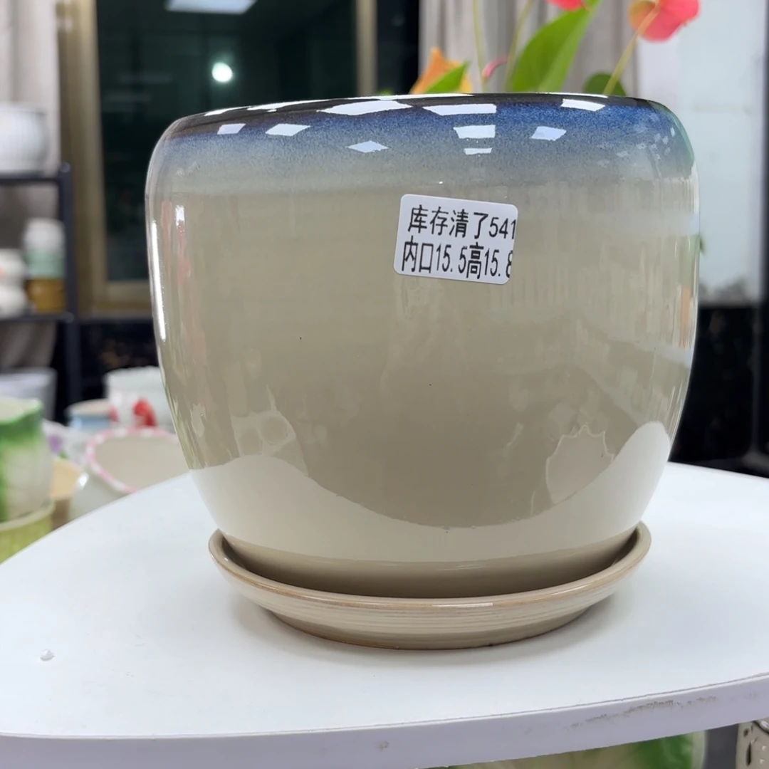 @夏西陶瓷花盆@@5541