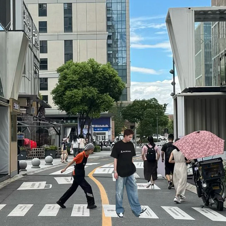 【广货天花板】2025经典潮鞋系带厚底四季款拼色休闲板鞋透气舒适