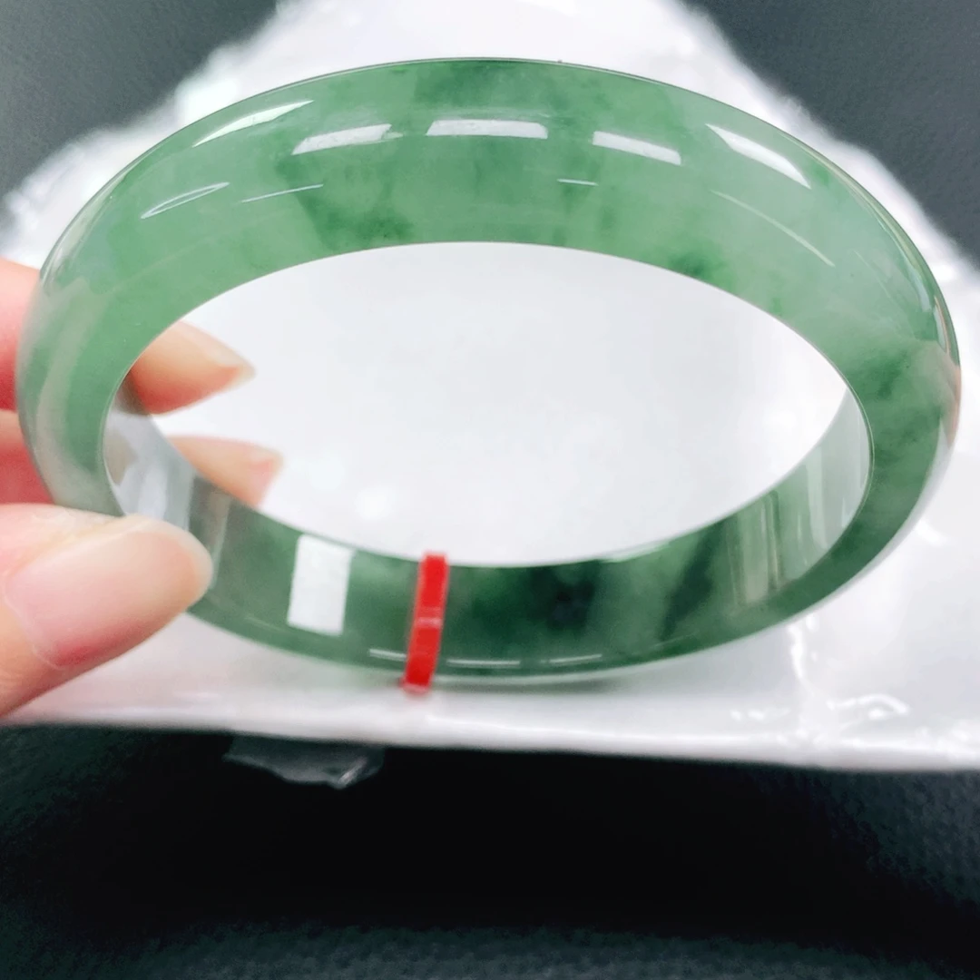 未镶嵌手镯翡翠59圈