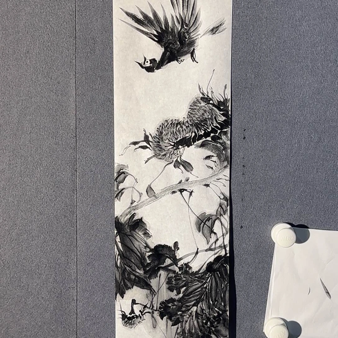 咕***咚国画老师精品作品欣赏