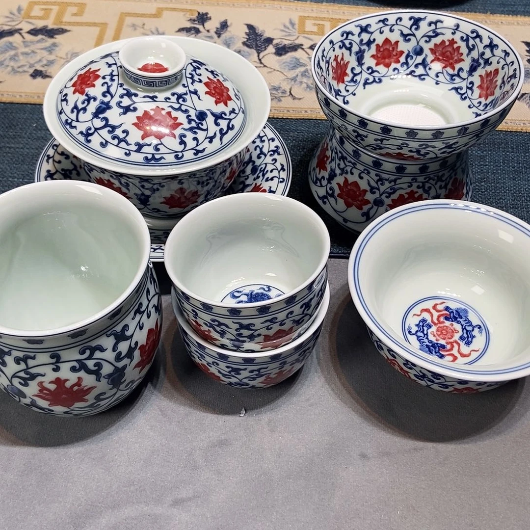 陶简装家用陶瓷茶具