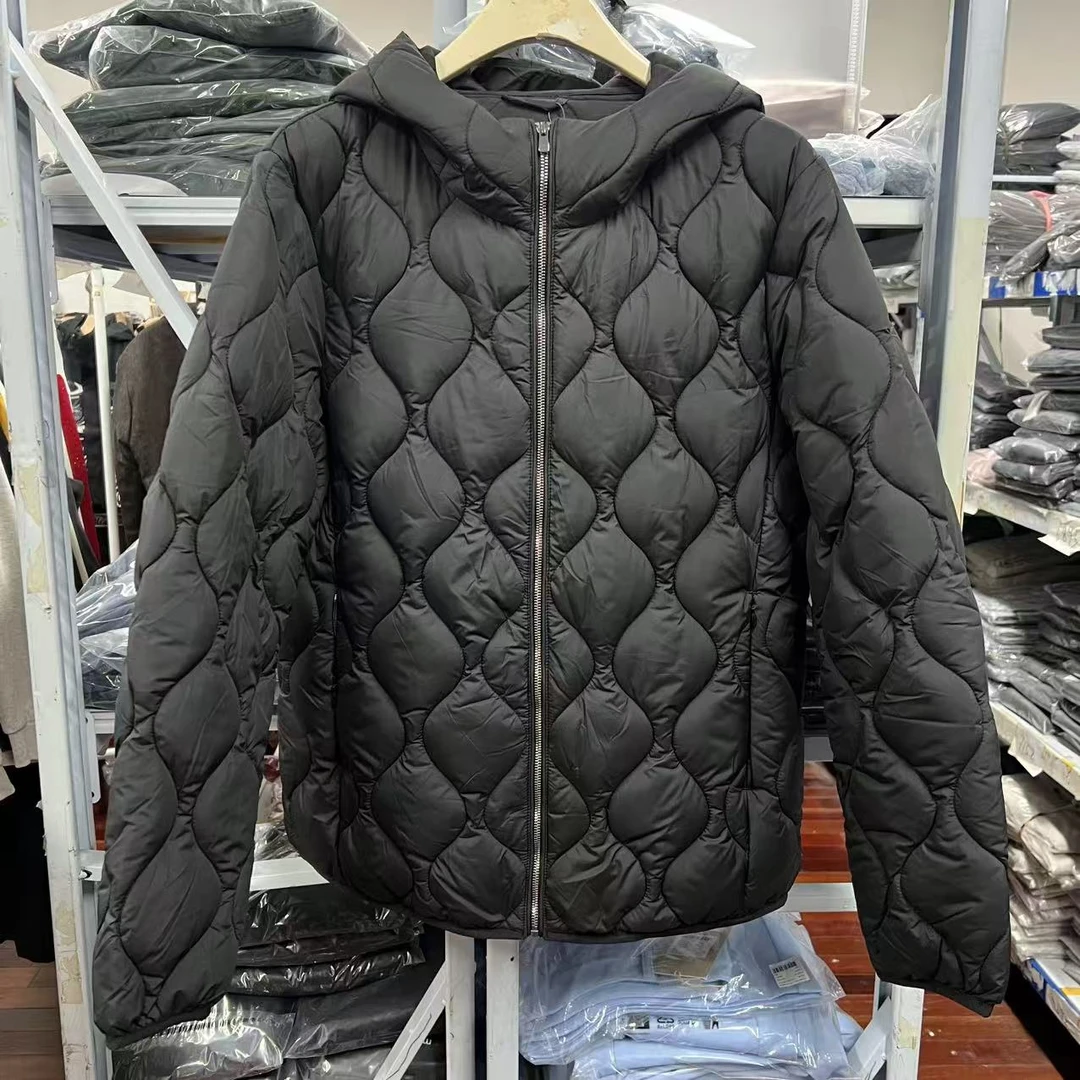 福惜 欧单女士棉服连帽开衫 8060