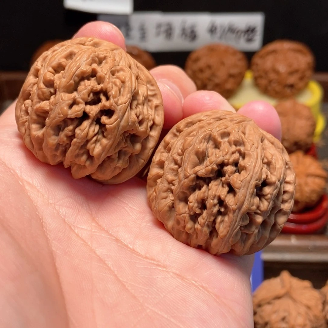 吊坠文玩核桃粗筋40尺57