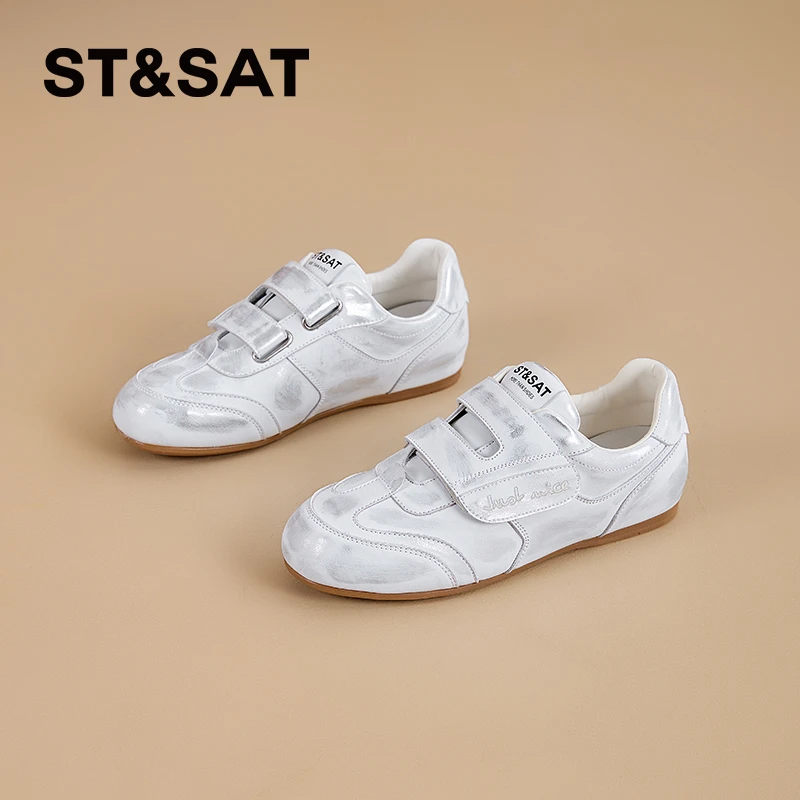 星期六小个子德训鞋女款2025新款秋季运动鞋休闲百搭今年流行鞋子