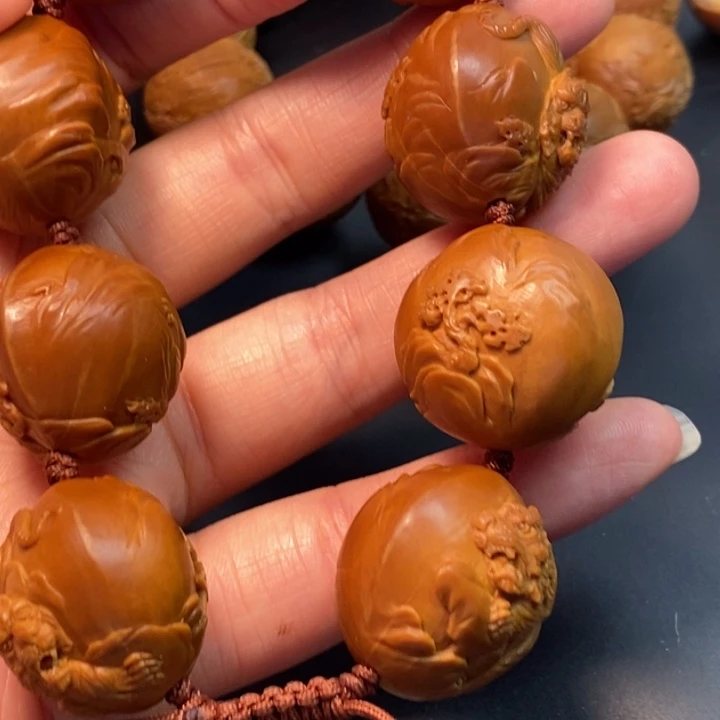 我***宇橄榄核手串/手链老虎手串