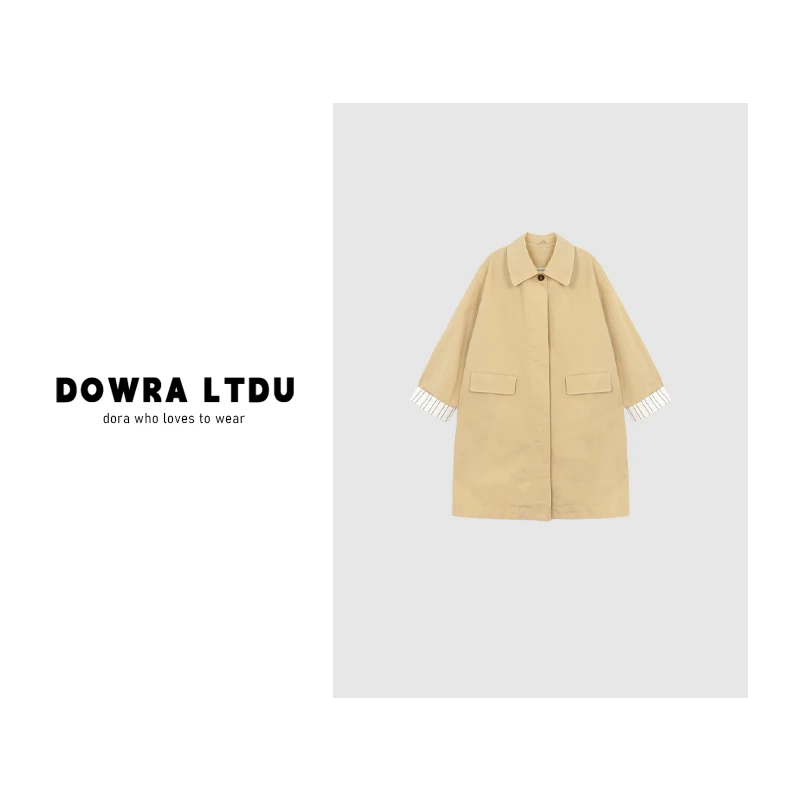 朵拉【】2025年春季新款圆领百搭外套WNZD-5370