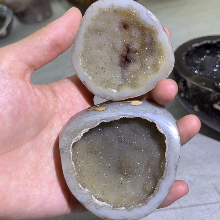 水晶珠宝半成品未镶嵌